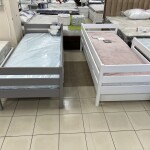 Букове дитяче ліжко Нота з захистом від стіни