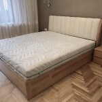 М’яке букове ліжко Токіо 50 з механізмом підіймання