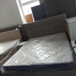 Роскошная мягкая кровать Сантьяго с подъемным механизмом