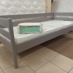 Букове дитяче ліжко Нота з захистом від стіни