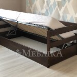 Односпальне дитяче ліжко Мілена з підйомним механізмом  в наявності Луцьк