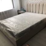 Вишукане ліжко з м’яким узголів’ям і підйомним механізмом Венеція