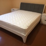 Ліжко з м'яким узголів'ям Евелін в наявності Луцьк