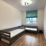 Букове дитяче ліжко Нота з захистом від стіни