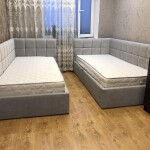 Кровать в ткани Торонто с подъемным механизмом