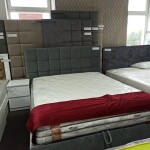 Роскошная мягкая кровать Сантьяго с подъемным механизмом в наличии Луцк