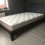 Ліжко з м'яким узголів'ям Евелін в наявності Луцьк
