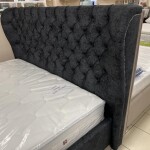 Мягкая эффектная кровать Амстердам с подъемным механизмом