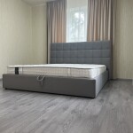 Роскошная мягкая кровать Сантьяго с подъемным механизмом