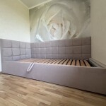 Кровать в ткани Торонто с подъемным механизмом