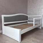 Односпальная кровать Софи с высокой спинкой и ящиками