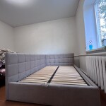 Кровать в ткани Торонто с подъемным механизмом