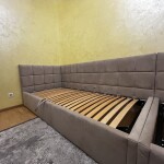 Кровать в ткани Торонто с подъемным механизмом
