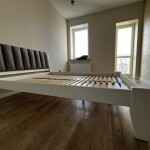 Доповнене пом’якшеним узголів’ям ліжко з бука Токіо 50 в наявності Луцьк