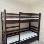 Велике двоярусне ліжко Тоні з натурального дерева бук в наявності Луцьк
