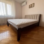 Доповнене пом’якшеним узголів’ям ліжко з бука Токіо 50 в наявності Луцьк
