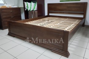 Кровать из дерева Лира с устойчивым целостным подножием