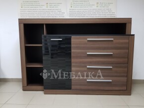 Елегантний комод Паула з полицями, шухлядами, тумбою