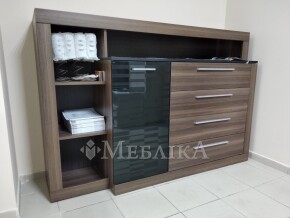 Елегантний комод Паула з полицями, шухлядами, тумбою