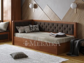 Односпальне ліжко з підйомним механізмом та оббивкою Немо Люкс М2