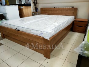 Классическое кровать Орландо с подъемным механизмом - экологически чистый массив ясеня