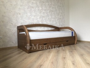 Односпальне ліжко Баварія з шухлядами на направляючих