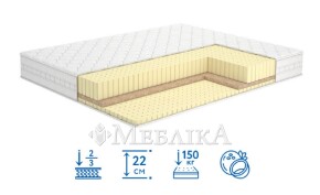 Латексный беспружинный матрас с кокосом Caochu Dual/Коачу Дуал