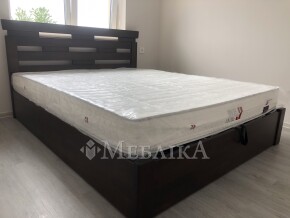 Кровать с подъемным механизмом и необычным изголовьем Зевс наличии Луцк