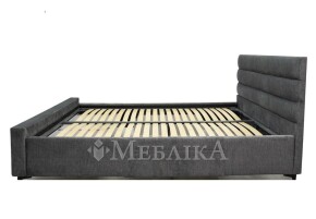 Кровать в ткани с подъемным механизмом L-015