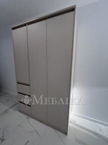 Відкривна шафа з шухлядами без ручок Беліні/Bellini